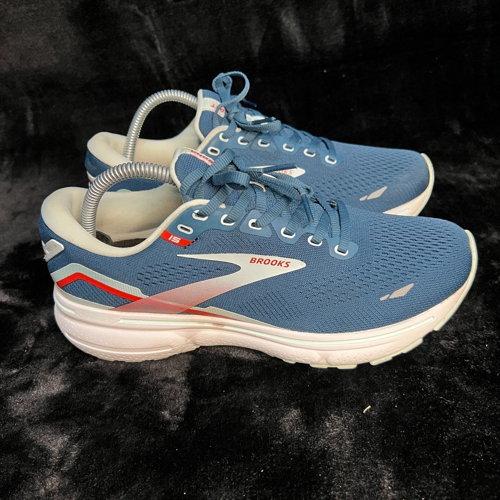 Brooks Ghost 15 1203801B497 Women 9 B Running Shoes Legion Blue Athletic Sneaker - Picture 3 of 7